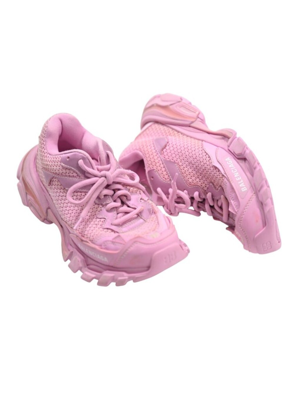 Balenciaga Track.3 Sneakers in Pink White